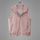 Neue Weste für Frauen im Frühling, Sommer und Herbst, Licht, modisch, locker und lässig, groß, hochgröße, ärmellose und Pferdeclipjacke, Khaki, dünn M 100-120jin [Jin ist 0,5 kg]