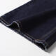 UHFR AINOS JIAYINY Store insignia oficial 2024 Autumn New Wasst Waist Slim Straight Ley-Legg Jeans for Women 3271 Deep Denim Blue 913271 S