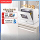 GORGENOX 6 sets of desktop dishwashers with first-class water efficiency