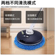 Beijingjie electric window glass mop telescopic pole without watermark double-sided wiping tool for high-rise exterior windows housekeeping cleaning with scraper 1.4 meters - electric wireless cleaning
