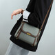 
Enlike International Luxury Brand 2025 New Handbag Fashion Leather High-quality Texture Shoulder Bag Versatile Crossbody Bag Black