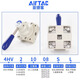 Airtac pneumatic switch hand-turn air valve cylinder manual hand plate reversing valve 4HV230-08 three-position four-way 4HV31008L plus 10MM connector silencer