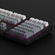 Belly Spirit MK870Pro/MK-Pad 108-key Blackberry side engraving mechanical keyboard Three-mode Obsidian Bluetooth wired wireless Bluetooth customized computer game office Three-mode Obsidian (including MK-Pad)-Polar Day side engraving TTC fast silver axis V2