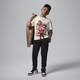 Nike (Nike) Jordan Jordan Jungen und Mädchen Big Children T-Shirt Pure Cotton Casual Round Hals Strickte Baumwolle IB9272 133 Segel Weiß xs