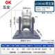 
Heavy-duty thickened 2-inch 3-inch 4-inch steel pipe rail wheel round steel large arc U-shaped roller wire rope guide pulley steel heavy duty 12033 large arc bracket type