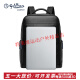 Goldlion -Rucksack Herrenkopfschicht echter Leder Mode -Rucksack großer Kapazität Schoolbag Herren Business Trip Cowhide Tasche Schwarz