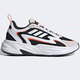 阿迪达斯 （adidas）跑步鞋男鞋女鞋2025秋季新款运动鞋SPIRITAIN 2000缓震老爹鞋休闲 JH7371黑白橙 36.5  (225MM)