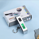 
Multifunctional luggage scale hook scale fishing scale luggage scale mini hand scale express scale household portable scale mini electronic scale 50kg hand-pulled hanging scale stainless steel hook 100 Jin [Jin equals 0.5 kg] [battery model]