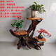 Wurzelschnitzverzierungen natürliche Baumwurzeln Großer Blumenständer Massivholz Wurzel Wohnzimmer Bonsai Basis Kampfer Holz Blumenständer künstlerische Ornamente H6221