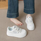 Woodpecker summer women's shoes thick sole white shoes women's skirt shoes versatile height-enhancing sports casual shoes thin breathable board shoes white [upgrade version] 36 (230mm)