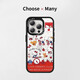 
Beautiful Ten Cent (MSMF) Sanrio Apple Magnetic Phone Case Magsafe Cartoon Cute Girl Heart Katie Cat Advanced Wireless Charging Two-in-1 Applicable Women's Anti-fall Protection Case [Magnetic Acrylic] Ugly Fish Hanton-BG695G iPhone16