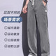 啄木鸟天丝牛仔裤男夏季薄款2025新款直筒宽松阔腿夏天冰丝裤子K 1048灰色 M _(建议95-110斤)