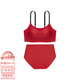 维多利亚的秘密（Victoria's Secret）舒适聚拢文胸中腰短裤内衣裤套装 女款 54A2百搭黑-经典肩带款 M