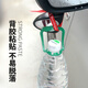迪加伦汽车前后轮盲区镜 后视镜小圆镜 360度无边超清可调高清辅助反光S 副驾驶-黑色单个装