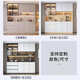 Le dernier buffet en ligne d'Oppein Mur intégré moderne Armoire de salon simple Restauration de thé à thé Armoire à vin Style 12200 * 40 * 220 Board écologique / colis