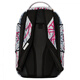 SPRAYGROUND graffiti versatile fashion zipper opening and closing artificial leather backpack couple style white red white red
