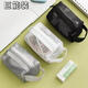 Mesh storage bag mini zipper bag cosmetic bag jewelry change key small bag portable card holder lipstick bag mesh storage bag black 1