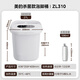
Midea foot bath tub sterilization foot bath tub heating automatic massage foot bath basin physiotherapy bubble spray Teacher's Day gift for birthday gift for boyfriend and girlfriend elders ZL310 hot spring bucket