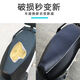 New Japanese Warrior DK3 special electric car seat cushion cover waterproof and sun protection TDR9740Z battery car leather seat cushion cover Thickened black AM waterproof wear-resistant non-slip New Japanese Warrior DK3 special