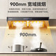 Oppein Range Hood European Range Hood Maison 18 Volume d'air Volume grand aspiration à petite taille Capuche intelligente Hood Efficacité énergétique de premier niveau Plotte de fumée SET SP673 [HOOD SEUX]