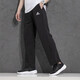 阿迪达斯（adidas）男裤 2025夏季运动裤跑步训练户外休闲宽松舒适透气针织直筒长裤 GK9273 XS