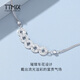 TTMIX Shiny Crushed Ice Five Emperors Money pt950 Platinum Bracelet New Chinese Style Platinum Bracelet Birthday Gift 6.52g 16+2cm