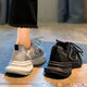 Chaoyunyue Store Zhao Lusi gleiche Dick-Soled-Dad-Schuhe für Frauen im Jahr 2025 Frühling neuer super heißer, vielseitiger, atmungsaktiv