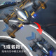 jjr/c儿童遥控飞机男孩可发射软弹无人机小学生小型四轴飞行器陆空两栖 不可遥控发射炮弹战斗机有摄像 配三组电池续航约9000米+可调速