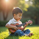 
Yamaha boys toys can play small musical instruments children's guitar ukulele children early education music performance girl gift [21 inches 54cm] 4 Xuan-Orange