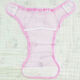 Pantalones de malla de malla fija de pañales de pueblo Shantoulin para el bolsillo de meso para bebés es impermeable y transpirable puede lavar el pañal de malla de verano rosa (SNAP) 1 pieza S recomendado 0-3 meses (13Jin [Jin iguala 0.5 kg] o menos)