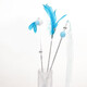 Funny Cat Stick Cat Toy Bell Feather Self-Entertainment to Relieve Boredom and Bite-resistant Long Rod Fairy Funny Cat Rod Pet Supplies Cute 4 Pieces (Colors and Styles Randomly Do Not Repeat)