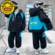 G.Duckkids Boys Suit осенью и зимняя хлопковая утолщенная детская куртка 2024 Новый Big Boys спортивная одежда