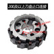 GMA75 degree MA90 degree Changzhou Heavy Duty Indexable Milling Disk Pad Boring and Milling Rough Processing Disk MA12590 degree 40 hole 6 teeth Diamond Pieces