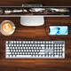 Logitech K845 Clavier mécanique Clavier câblé E-Sports rétro Punk Girl Office Blue Axe rouge Axe Red-valeur Modèle K845 + Le gris en mousse de lait doit être installé Contact Client Service Arbre de thé ne peut avoir que 104 touches câblées