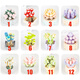 Mit Lego Jiaqi China Mini Sukkulente Topfbaubausteine kompatibel. Toy Girl Serie Eternal Flower Teacher's Day Liebhaber XJ-10975 (b) Ju Huangyu
