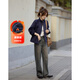 DME (DME) Walks tenue Autumn City Roaming Stand Colder Sweet Spillet Rubber Texture Texture Contrôle de style sweat-shirt pour femmes Navy Blue S