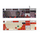 Logitech K845 Teclado mecánico con cable, computadora, juego de oficina de deportes electrónicos, animación, keycap PBT personalizado de Mario, K835-PINK (84 teclas) Nuevo eje original, eje azul: [selección de oficina de mecanografía]