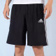 阿迪达斯 （adidas）男子足球健身速干透气五分裤训练运动短裤GK9602官方旗舰正品 IC1484经典速干黑条纹 M