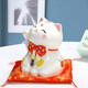 Die Lucky Cat Piggy Bank Einsparungen Kleine Ornamente Die glückliche Katze eröffnet ein japanisches Wohnzimmer Kinderpeduliertes Schweinebressschweinerufer 4,5 Zoll Glück