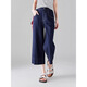 Touchmiss Mode High Taille Wide Legs 2025 Sommer Neuer Retro Loose Jeans Frauen Marine Blue 30