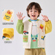 
Dudu children's coat fashionable autumn clothes boys baseball uniform cartoon top girls clothes fashionable autumn baby children's clothing trendy milky yellow 100