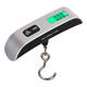 
Multifunctional luggage scale hook scale fishing scale luggage scale mini hand scale express scale household portable scale mini electronic scale 50kg hand-pulled hanging scale stainless steel hook 100 Jin [Jin equals 0.5 kg] [battery model]