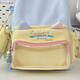 2025 Neue Schoolbag für weibliche Grundschüler Einfacher farbenfarb mehrschichtige japanische INS-INS-Stil Ultra-leichte süße Mädchen Schultern MC-818# Blau mit Lucky Bag