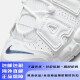 Nike Air More Uptempo GS Adolescente Pippen Basketball Shoes Wear Resistant Sports Sports Dh9719-100 36
