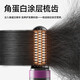 Bangyue German high-end hair straightening comb with negative ions that does not damage hair, wireless portable anti-static straight curling dual-purpose fluffy splint for men and women, fluffy high-top styling splint, ivory white, 900 million negative ions, does not damage hair, birthday gift for girlfriend, girlfriend, wife