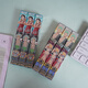 UHFQ Ein Stück neuer Blindkasten Stift kreativer Cartoon süße Ins High-Precision-Presse neutraler Stift Schnell trockener schwarzer Wasser Stift 0 x-6174 Zeitagent Blindbox Random 6 0,5 mm 0,5 mm x Single