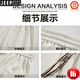 Jeep Spirit Shorts Herren Workwear Sommer American Retro Trendy Marke Ins Casual Lose Outer Wear großer Vielseitigkeit vielseitiger Fünf-Punkte-Mittelhosen 717 Mehrere Beutel [Milch-Aprikosenfarbe] 3xL empfohlenes Gewicht [170-190jin [Jin gleich 0,5 kg]]