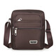 Bolsa de hombres de Xiaomi Bolso de hombro casual de la mochila Oxford Mochila para hombres Bolso de lienzo de bolsillo de cuerpo cruzado portátil [Estilo básico de Pull Square-Pull]+[YZ3519 Negro]