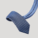 
DANIEL HECHTER [Same style in the mall] Men's business formal attire gentleman mulberry silk tie commuting DA12003 blue