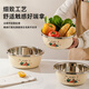 TREEJACK 304 stainless steel cooking basin kitchen household baking and kneading basin wash basin egg salad hot pot basin